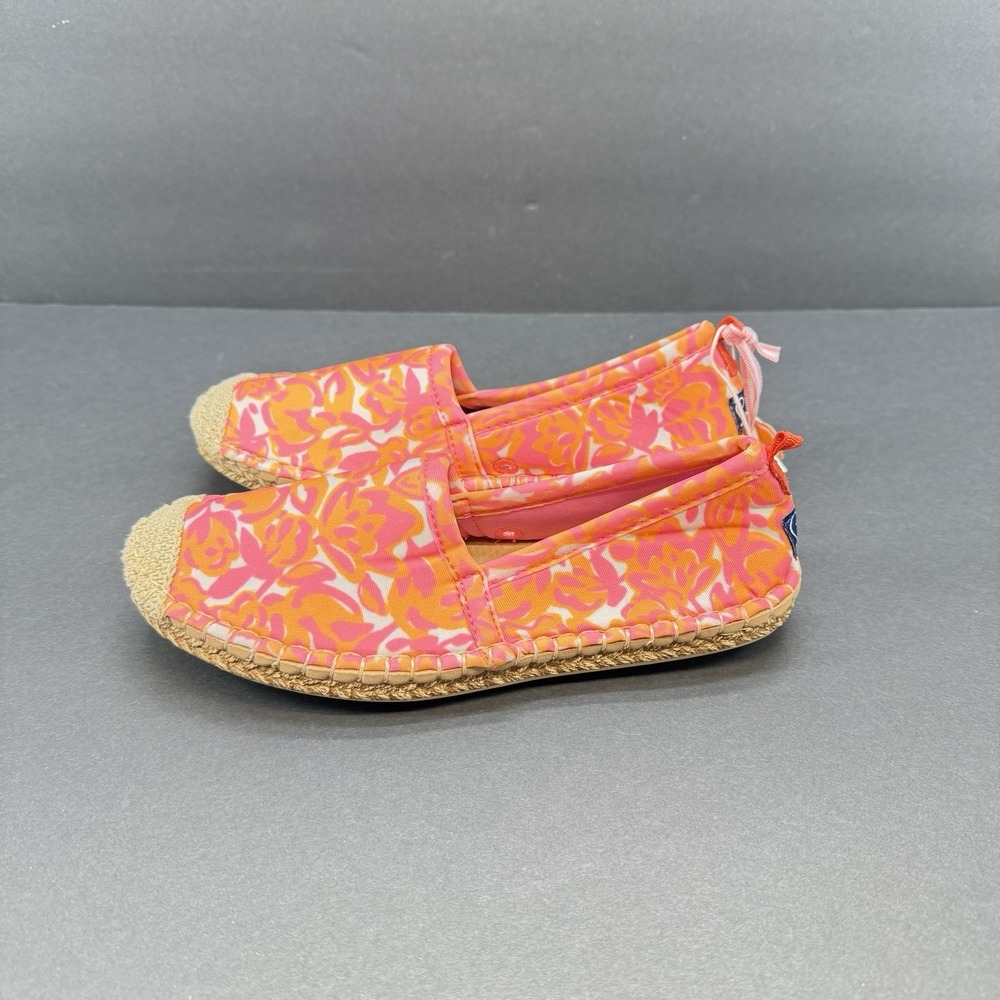 SeaStar Women's Beach  Espadrille Vineyard Vines Print Summer Shoes Size 5 New - Picture 4 of 12